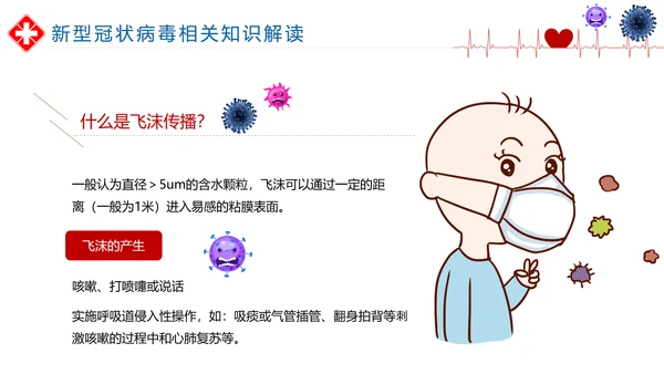 如何预防新型冠状病毒知识解读PPT