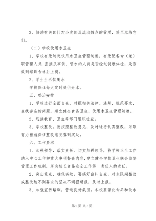 食品专项整治方案 (5).docx