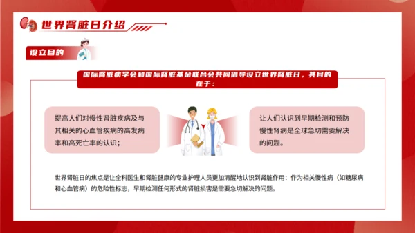 世界肾脏日慢性肾脏病通用PPT模板