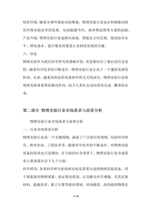 物理实验行业深度洞察报告.docx