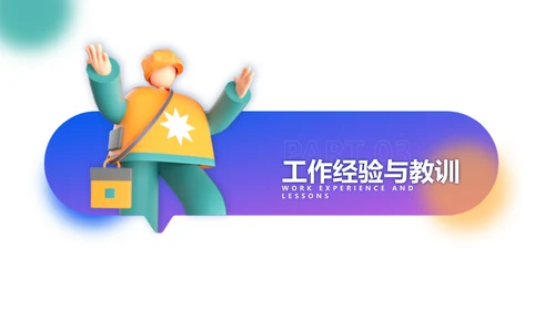 创意3D风年终总结汇报