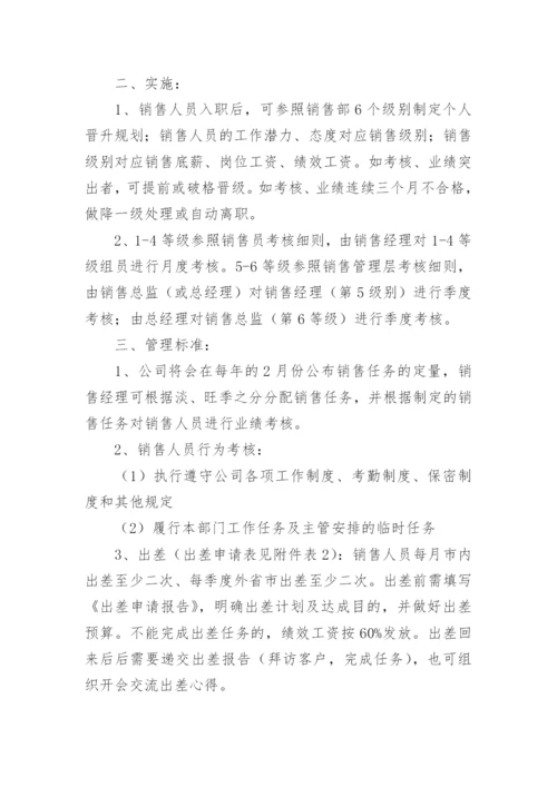 销售部kpi绩效考核方案.docx