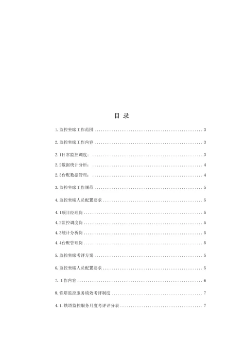 监控坐席工作基础标准及综合规范.docx