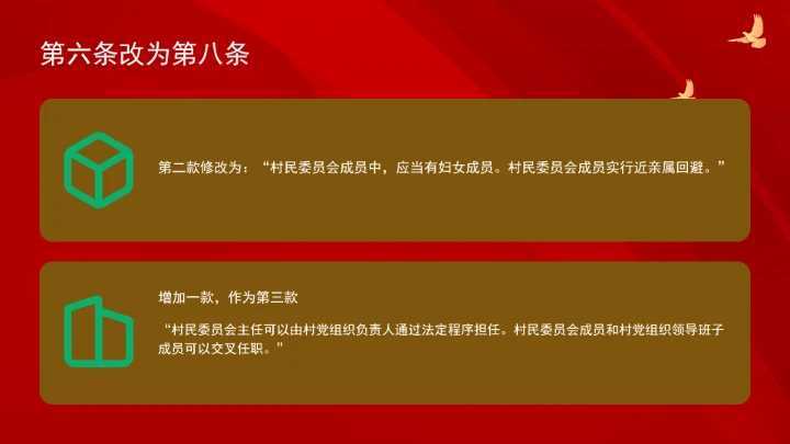 中华人民共和国村民委员会组织法（修订全文）ppt课件