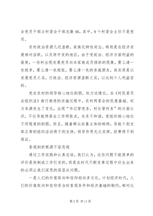 当前农村基层党组织和党员现状的思考及对策 (8).docx