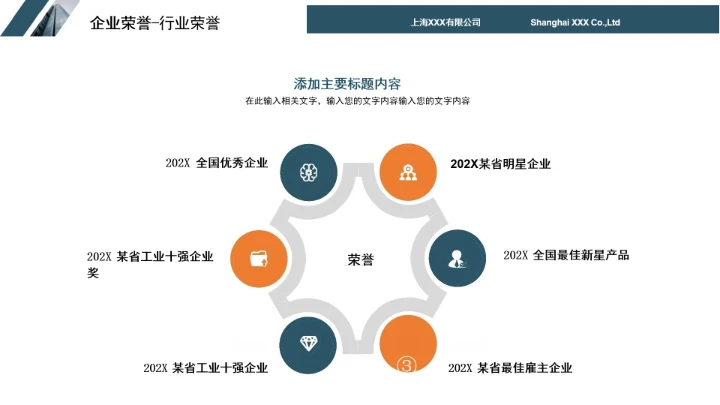 简约商务风企业公司简介产品介绍公司宣传PPT模板