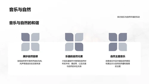 音乐要素解析PPT模板