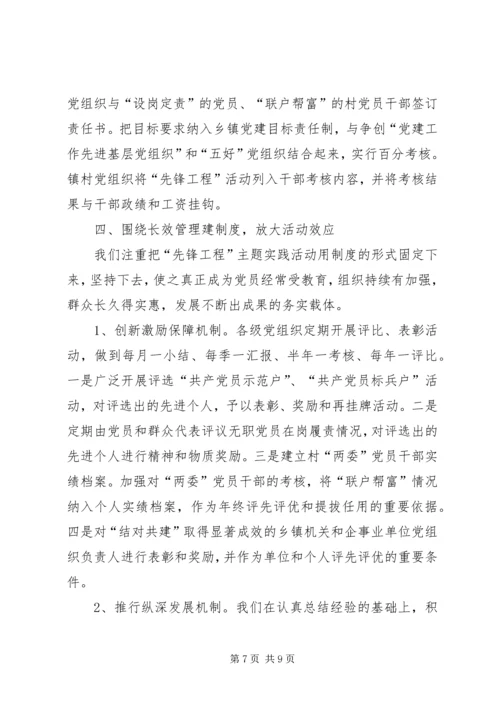 开展农村党员“先锋工程”主题实践活动的经验 (4).docx