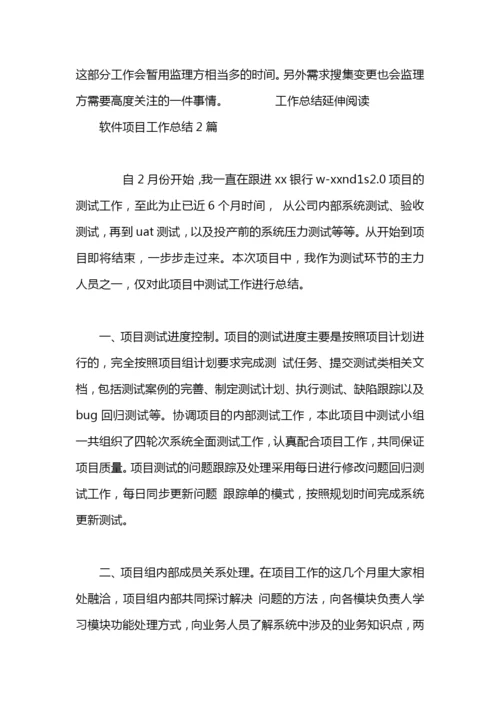 软件项目实施总结.docx