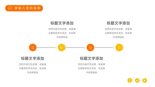 橙色商务欧美图片品牌营销策划PPT模板
