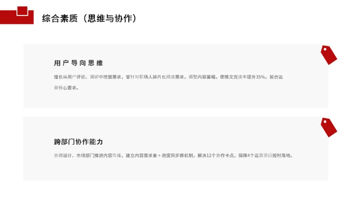 汉语言文学专业大学生求职综合能力展示职业生涯规划通用PPT