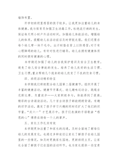 幼儿园班主任大班下学期工作总结_幼儿园班主任学期工作总结范文.docx