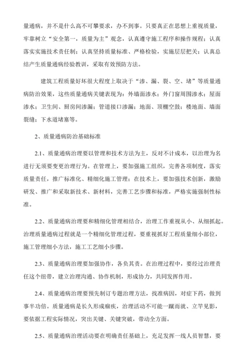 经典建筑综合重点工程质量通病防治标准措施.docx