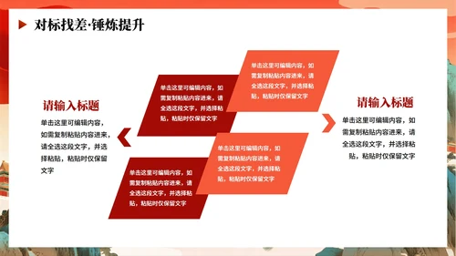 橙色渐变中国风党政党建党课学习PPT模板