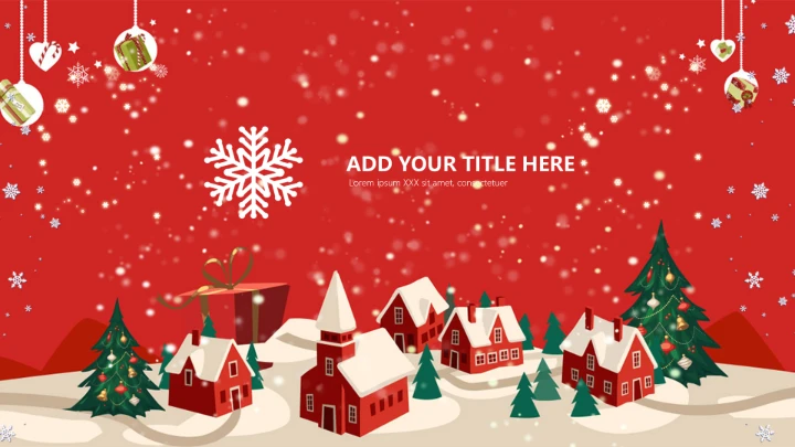 圣诞节节日模板