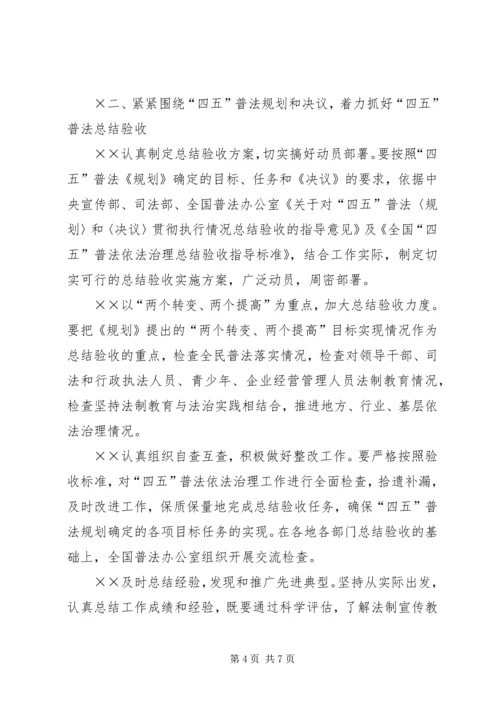二五年全国普法依法治理工作要点.docx