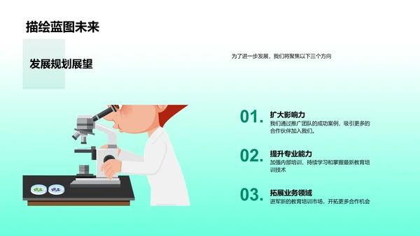 团队发展总结讲座PPT模板