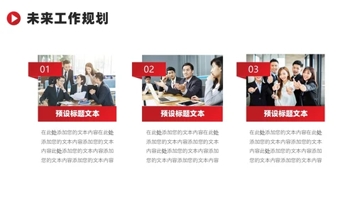 高端商务年终工作总结汇报PPT