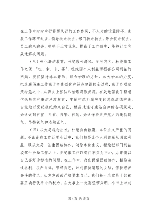 思想解放大讨论活动自查报告及整改措施.docx