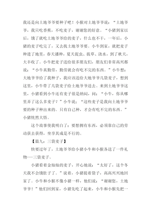 三袋麦子的作文.docx