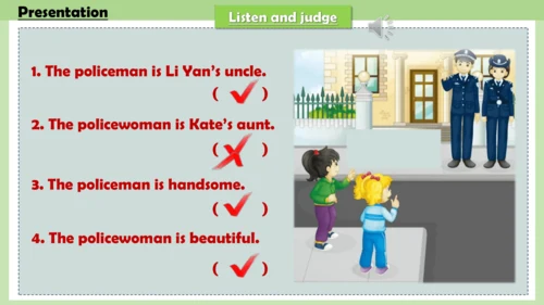 Unit 2 She looks cute .Lesson 11-12课件(共26张PPT)
