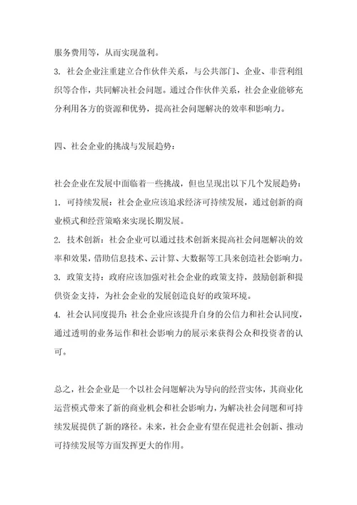社会企业行业SWOT分析洞察报告