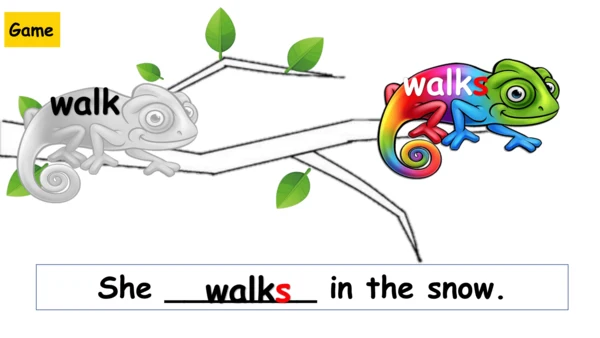 Module 8 Unit 2 Daming flies a kite in the park 课件