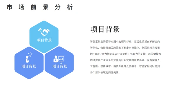 智能家居可行性研究报告通用PPT课件模板
