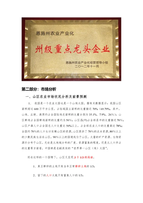 某农业公司营销策划方案.docx