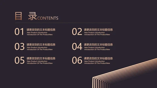奢华商务线性空间总结汇报PPT模板