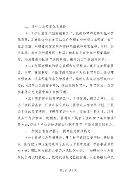 市政办应急管理工作计划.docx