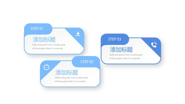 蓝色简约医院院长工作总结报告动态PPT
