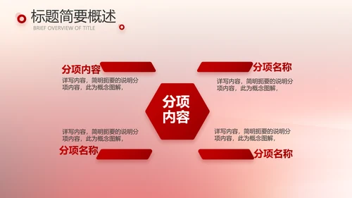 红色八一军事部队听党指挥工作总结汇报动态PPT