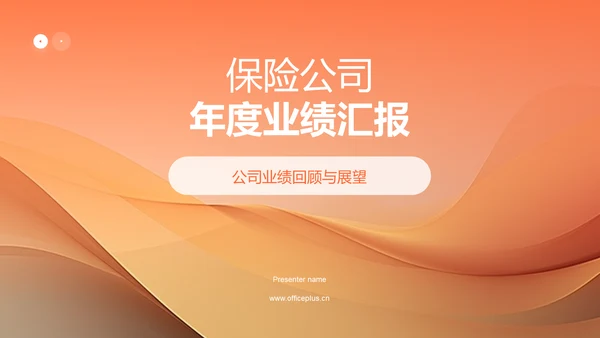 保险公司年度业绩汇报