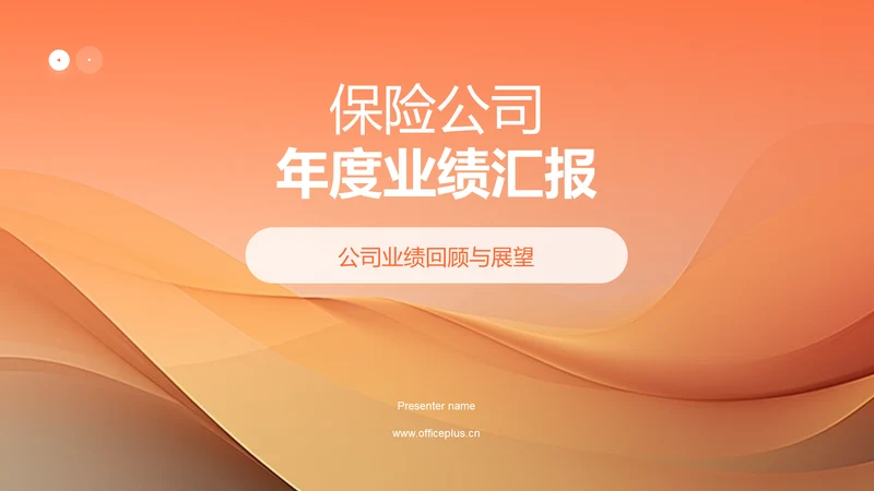 保险公司年度业绩汇报