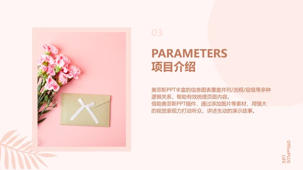 简约欧美风粉色工作汇报计划书PPT