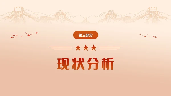 红色渐变大学思政实践报告PPT思政课