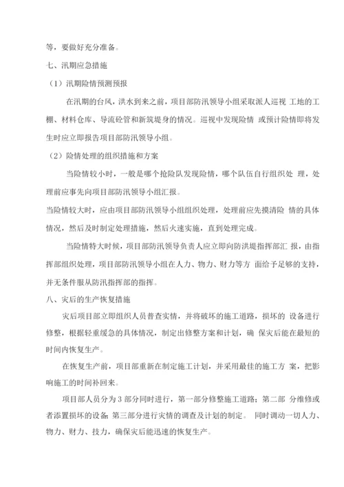 防洪渡汛应急预案.docx