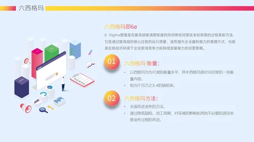 微粒体风质感大气精益生产六西格玛课件ppt