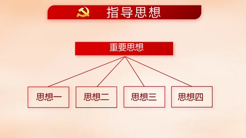 红色大气党建党风廉政建设文化PPT