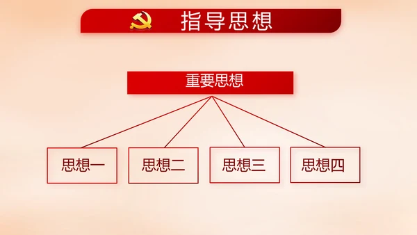红色大气党建党风廉政建设文化PPT