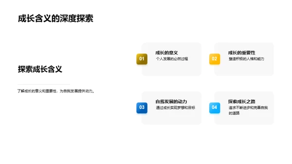 勇往直前的成长路