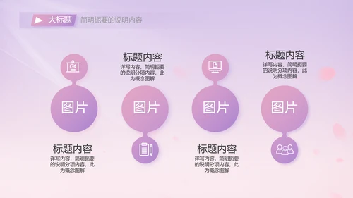 紫色唯美背景工作总结汇报动态PPT