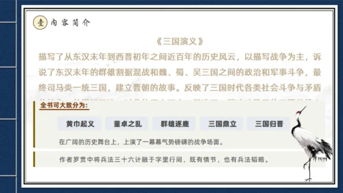 走进《三国演义》古书线装本创意通用PPT模板