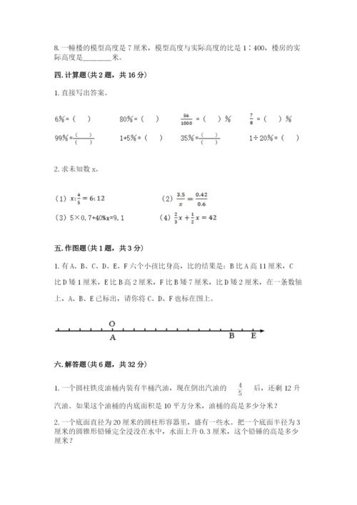 冀教版小升初数学模拟试卷【名校卷】.docx