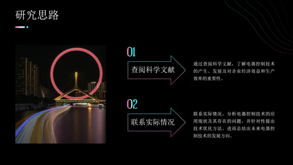 关于现代电气控制技术的研究通用PPT模板
