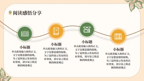 世界读书日分享会通用PPT模板