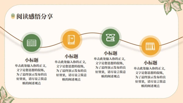 世界读书日分享会通用PPT模板