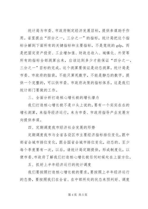 副市长在统计调研会发言.docx