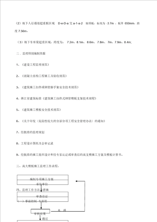 高大支模架监理细则